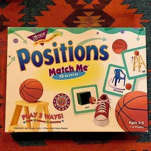 🌴Vintage Match Me Game “Positions”.